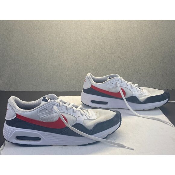 Nike Air Max SC CW4555-103 White / University Red Men\'s Sneakers Size 14 main image 7